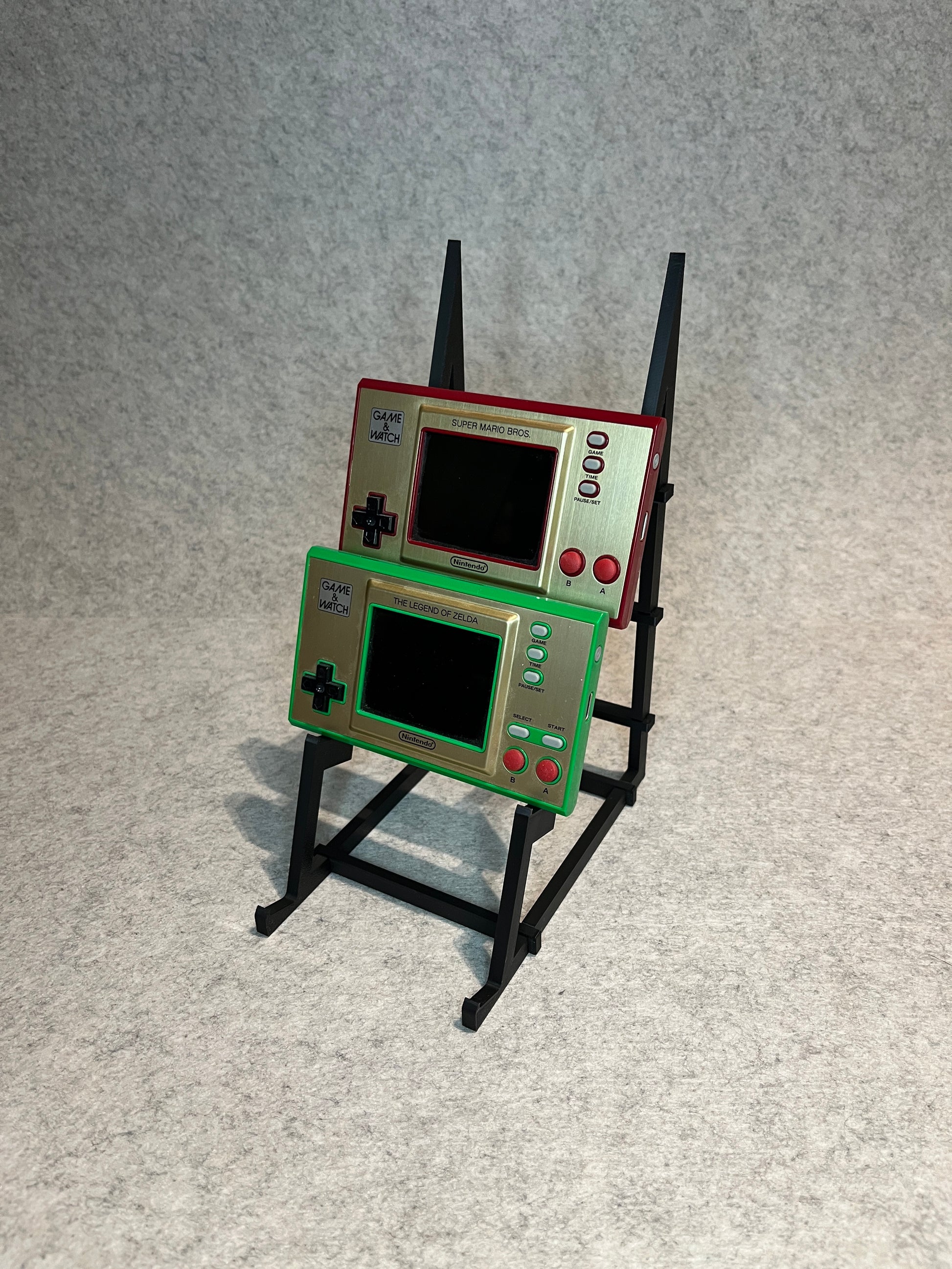 Displayställ för 4x Nintendo Game & Watch