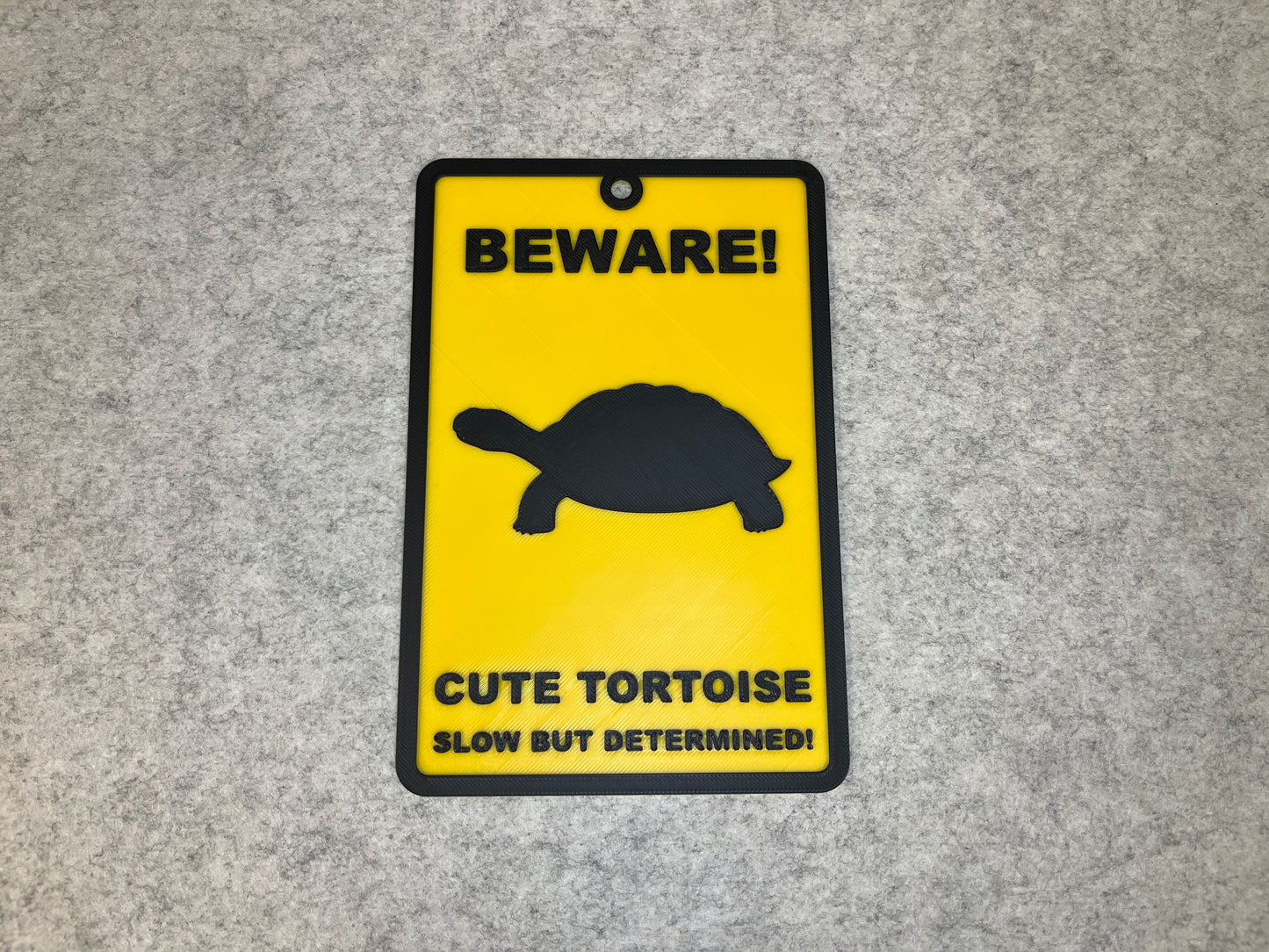 Väggdekor sköldpadda - Beware Cute Tortoise – bild 3