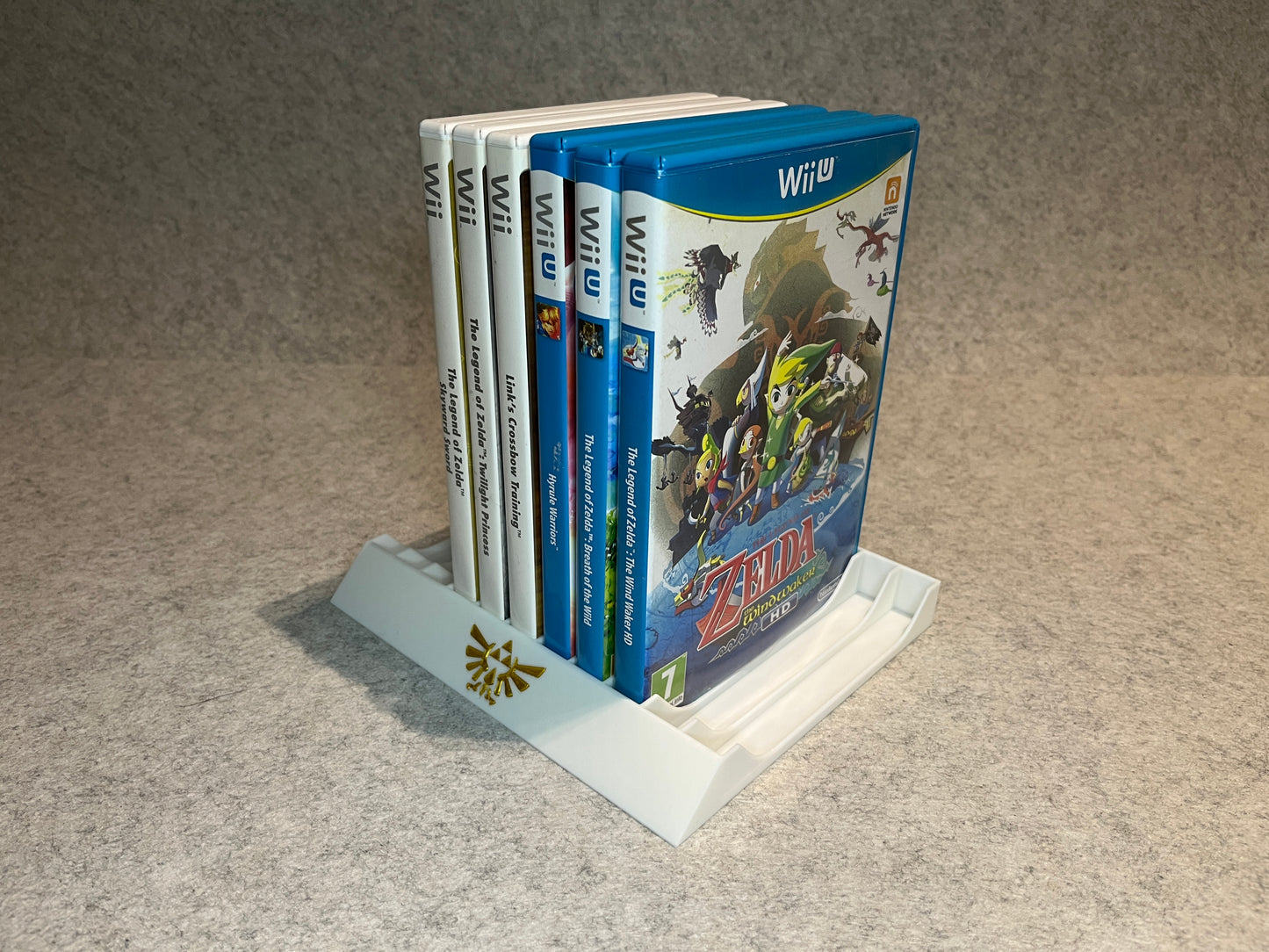 Spelställ för Zelda-samling – Nintendo GameCube / Wii / WiiU
