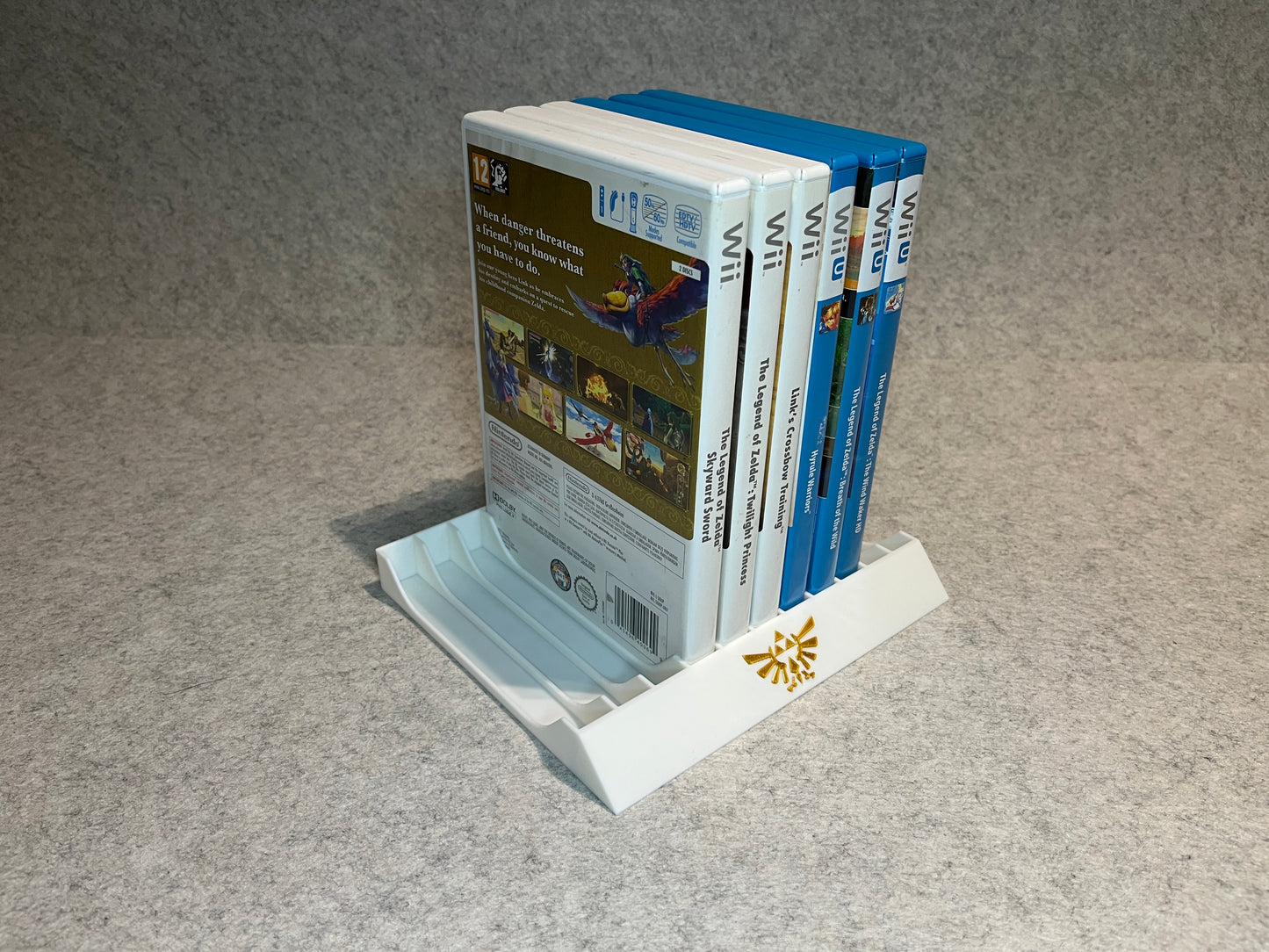 Spelställ för Zelda-samling – Nintendo GameCube / Wii / WiiU