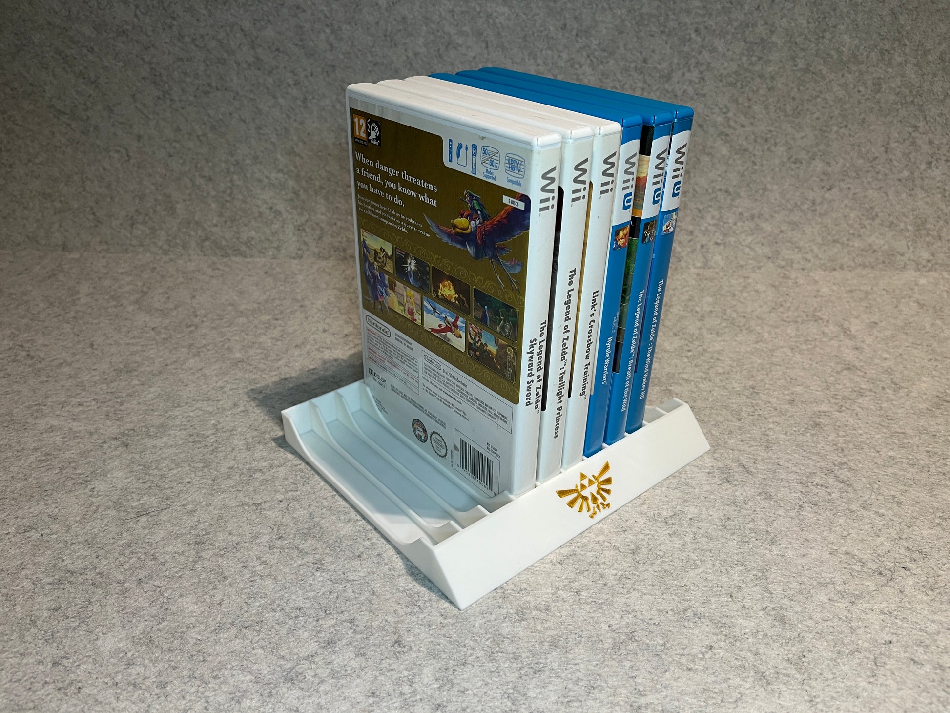 Spelställ för Zelda-samling – Nintendo GameCube / Wii / WiiU